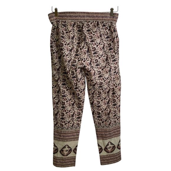 Scotch And Soda Vagabond Voyage Pants Size 2 Printed Elastic Boho 30x28 - Picture 2 of 12